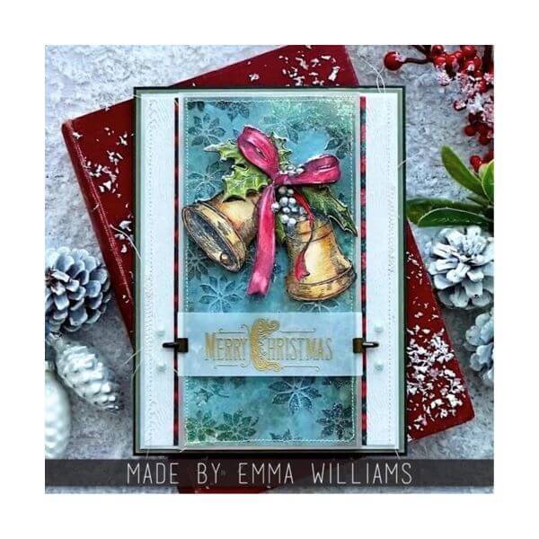 Tim Holtz Layering Stencil - Tiny Poinsettia THS163