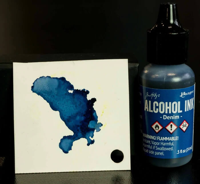 Tim Holtz Alcohol Ink 0.5oz - Denim TIM22015