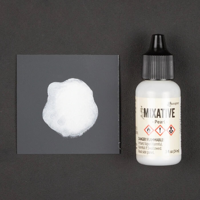 Tim Holtz Mixatives 0.5oz - Pearl TIM22114