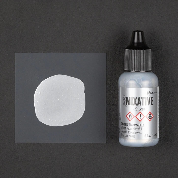Tim Holtz Mixatives 0.5oz - Silver TIM22176