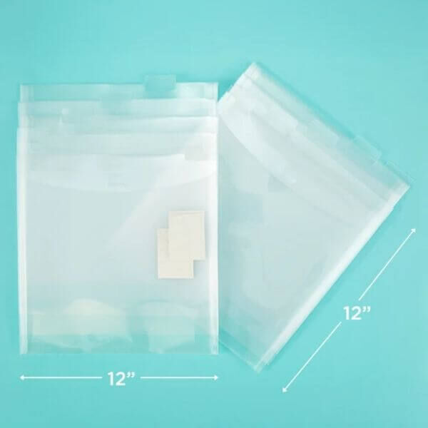 The Organized Option - TOO 12 x 12" Flip Flap Pocket - 10 Pack