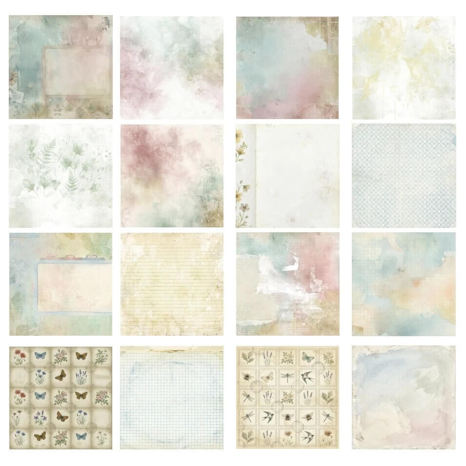 49 And Market Paper Pad 12"X12" - The Quiet Observer