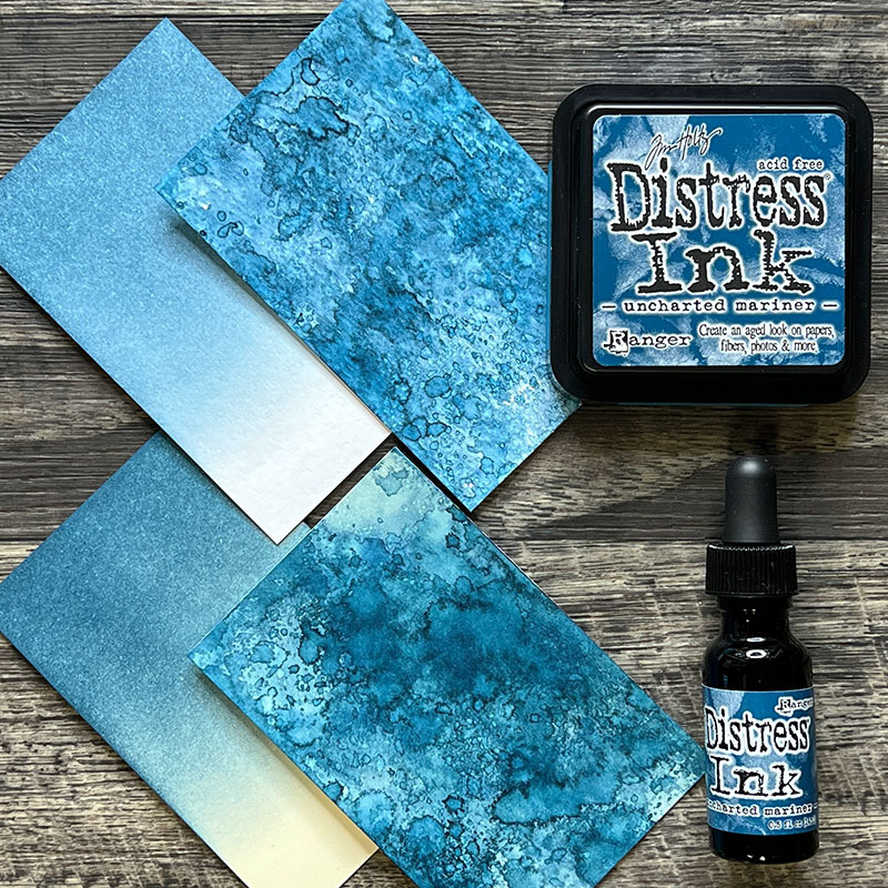 Tim Holtz Distress Reinker - UNCHARTED MARINER NEW JUNE 2022 TXR81883