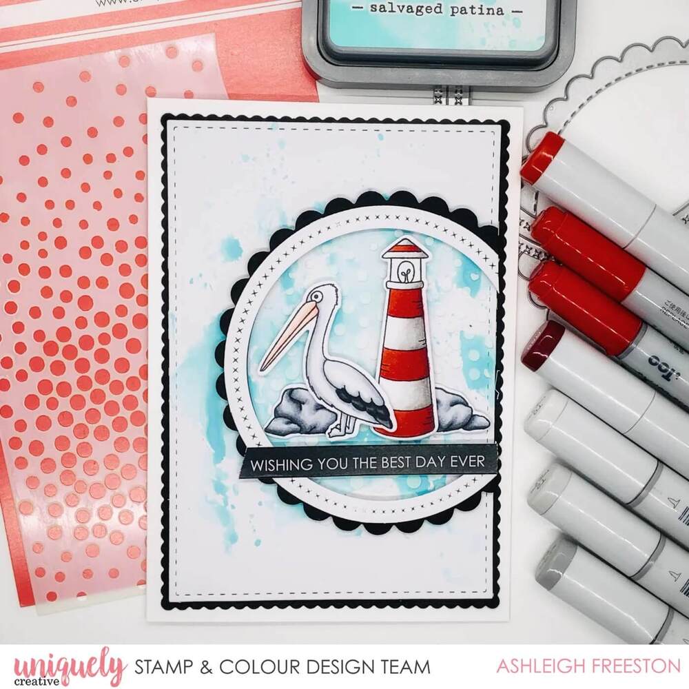 Uniquely Creative Clear Stamps - Sea Treasures