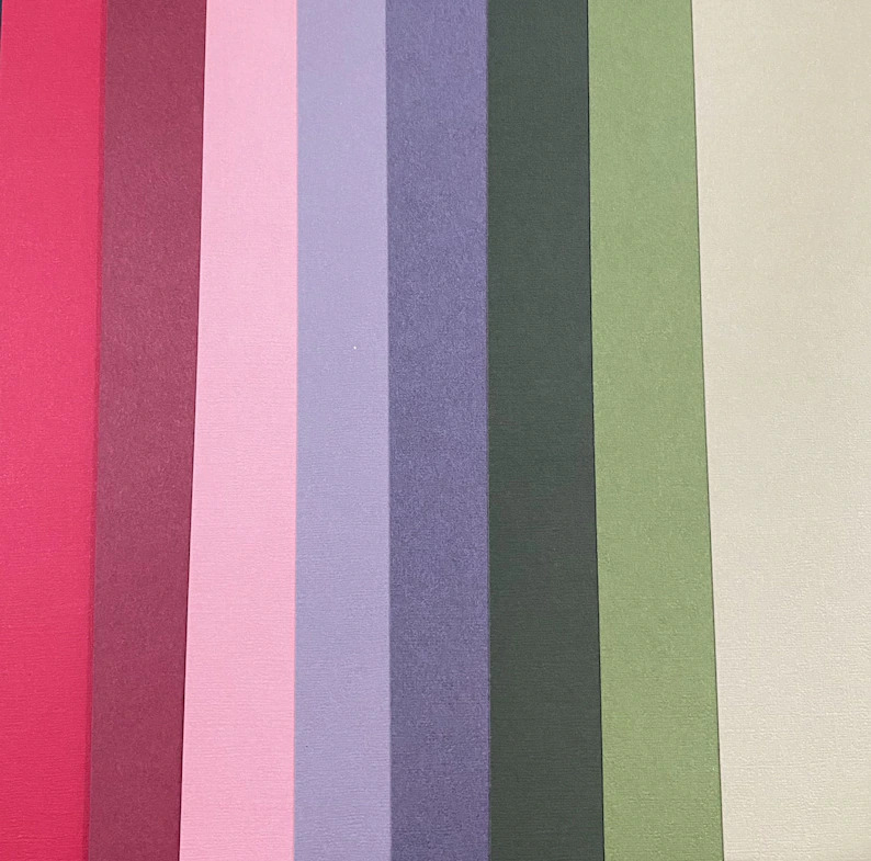 Uniquely Creative Cardstock 12x12 (1pc) - Pink Lake