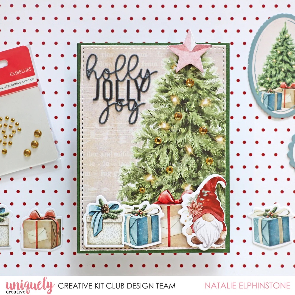 Uniquely Creative - A Christmas Dream Puffy Stickers