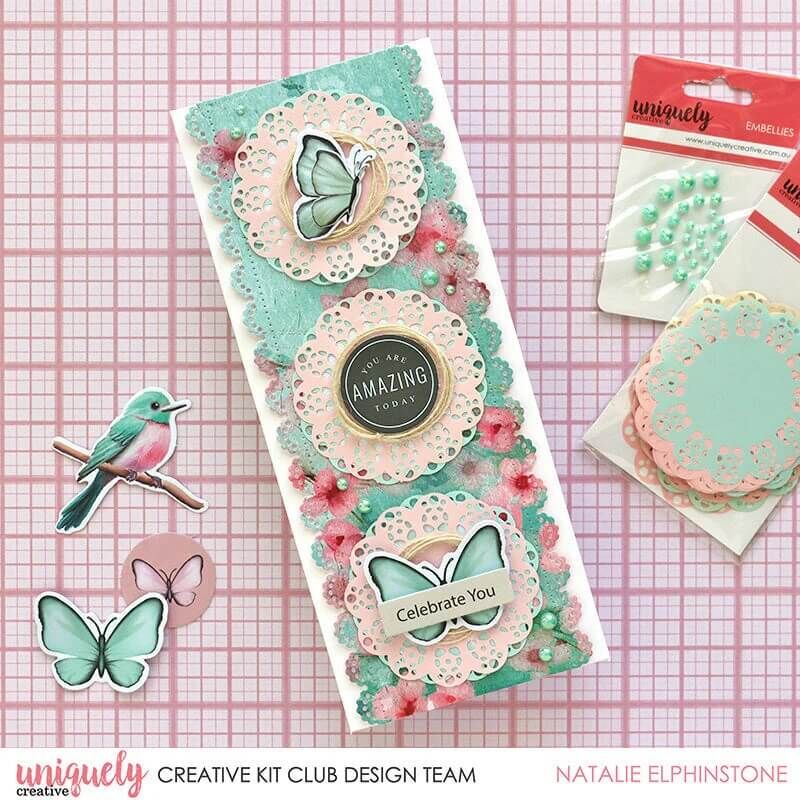Uniquely Creative - Pastel Doilies