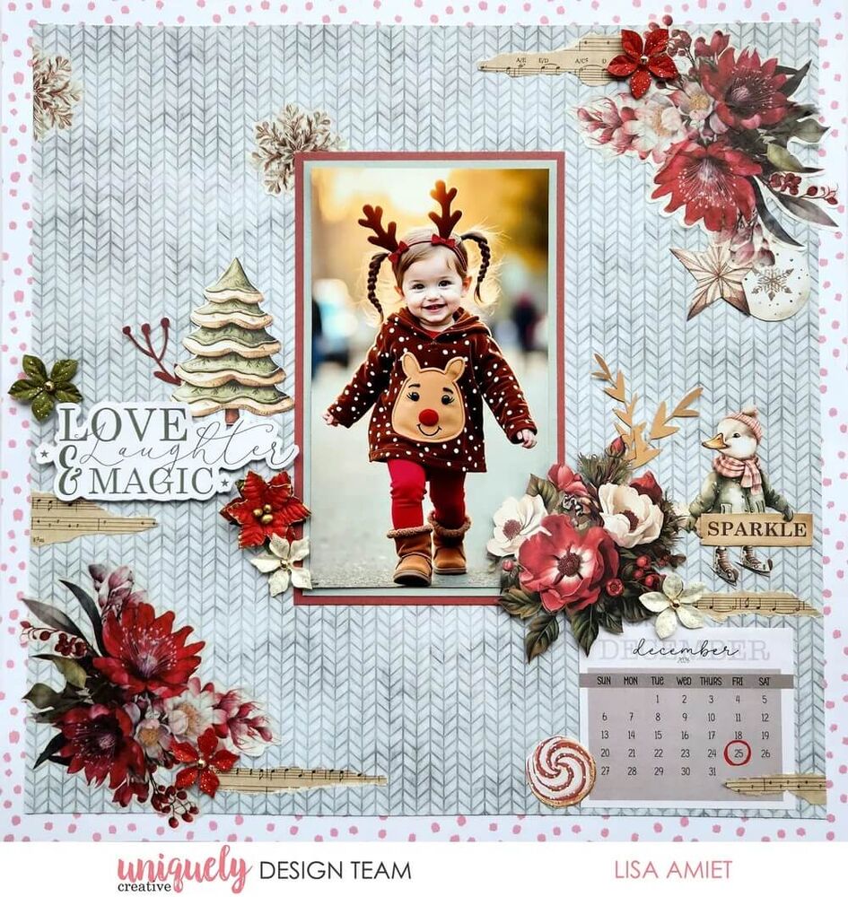Uniquely Creative - Christmas Poinsettia Flowers