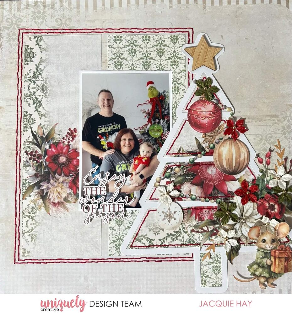 Uniquely Creative - Christmas Tree Overlay