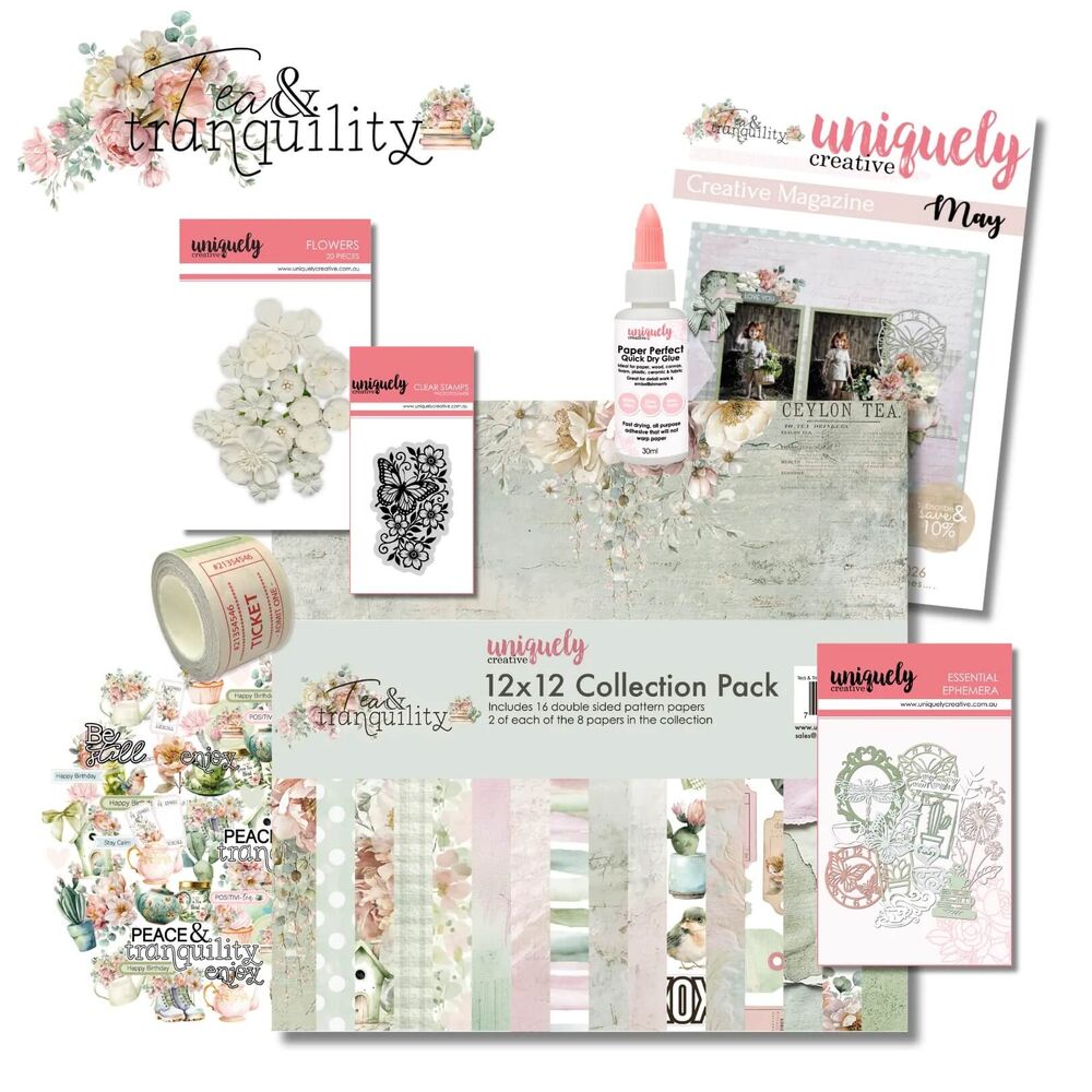 Uniquely Creative - Tea & Tranquility Creative Kit