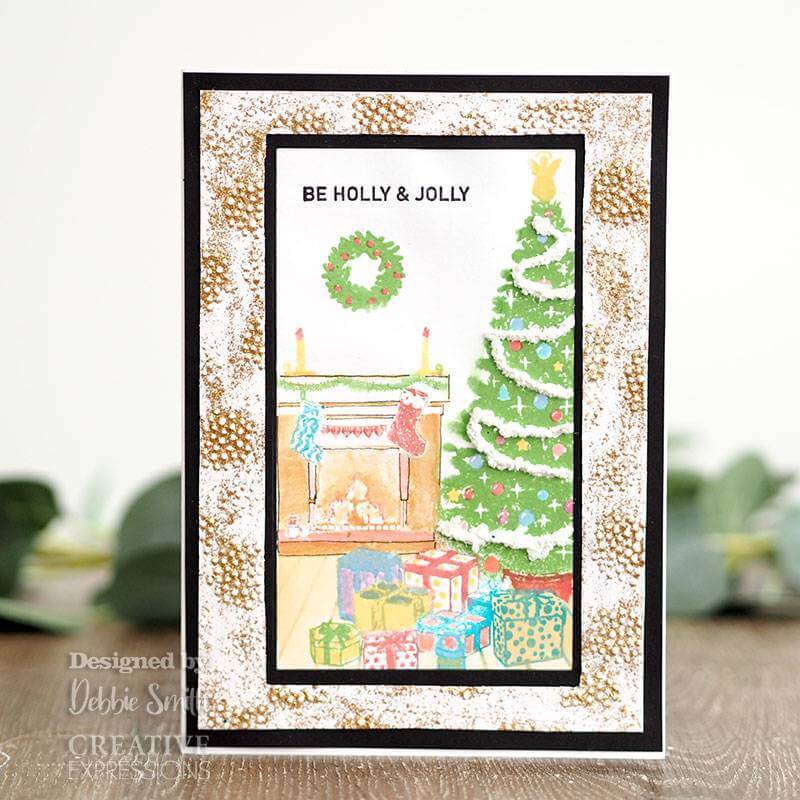 Creative Expressions Pre Cut Rubber Stamp - The Night Before Christmas DL (Designer Boutique Collection)