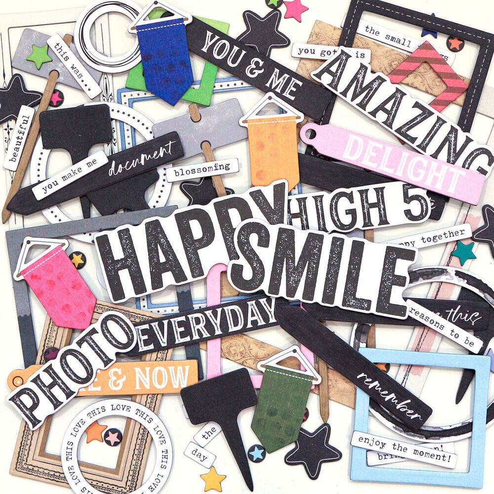 49 And Market Chipboard Basics 79/Pkg - The Flower Emporium