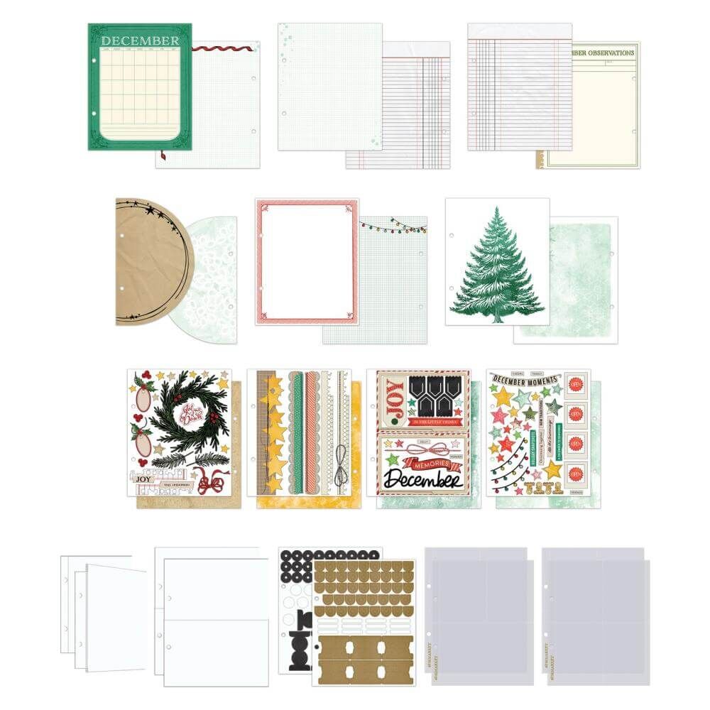 49 And Market Binder Album Kit - Mistletoe And Memories