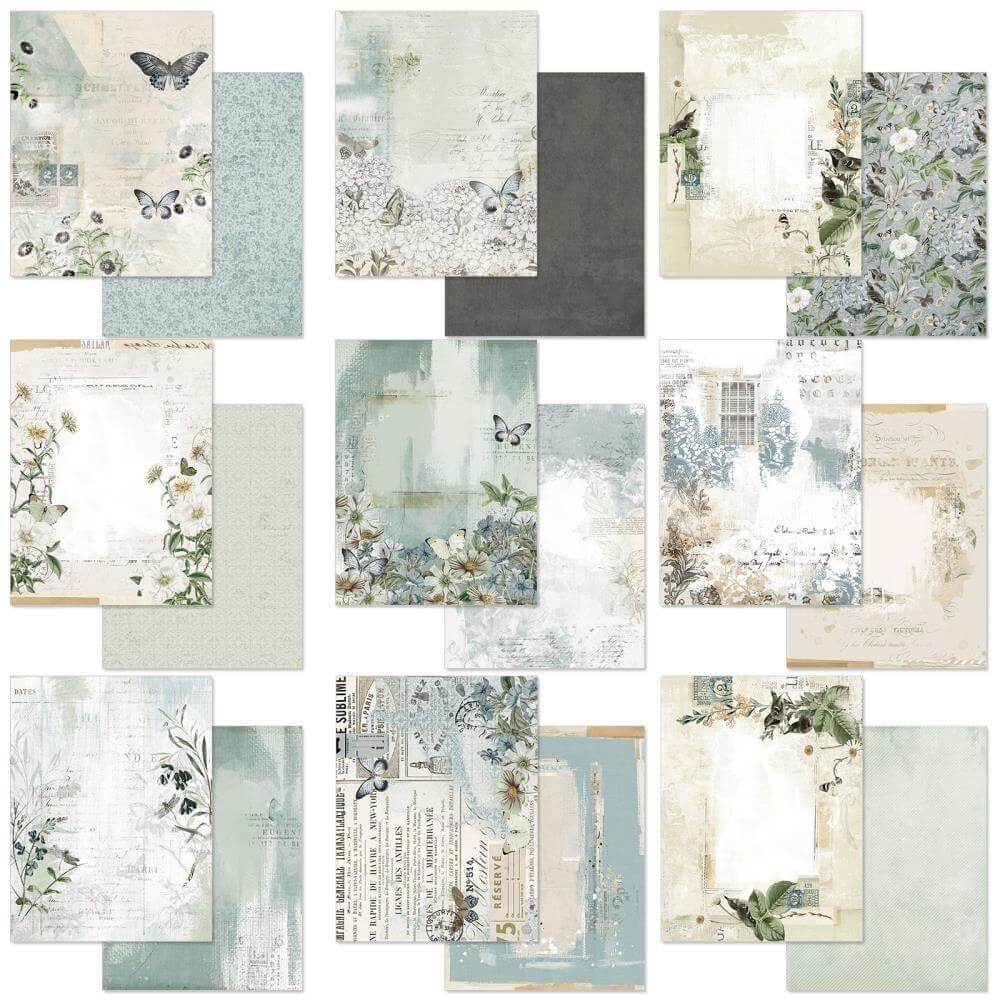 49 And Market Collection Pack 6"X8" - Vintage Artistry Moonlit Garden