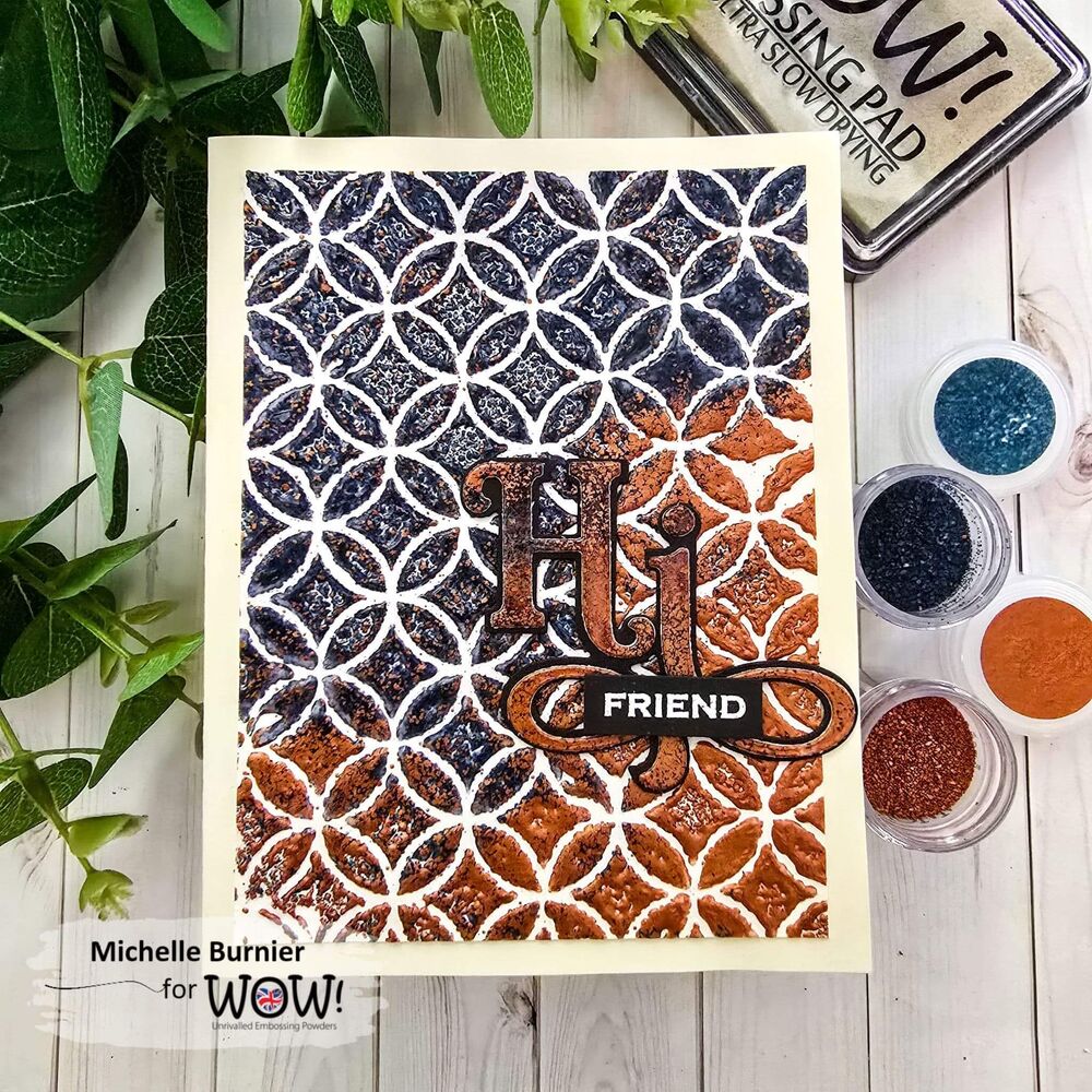 Wow! Embossing Powder Ultra High 15ml - Fired Copper