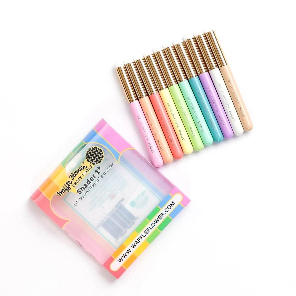 Waffle Flower Shader Brush 1+ Rainbow Pack WFT051