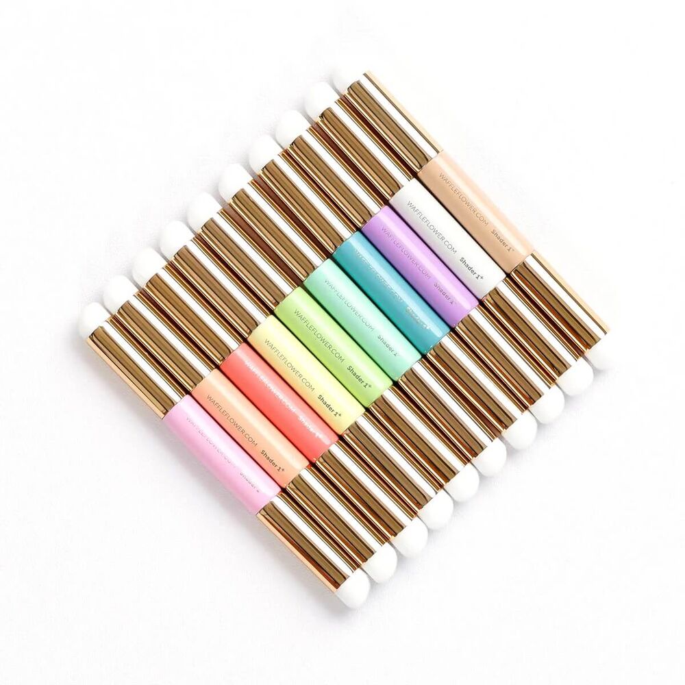 Waffle Flower Shader Brush 1+ Double-ended Rainbow Pack WFT054