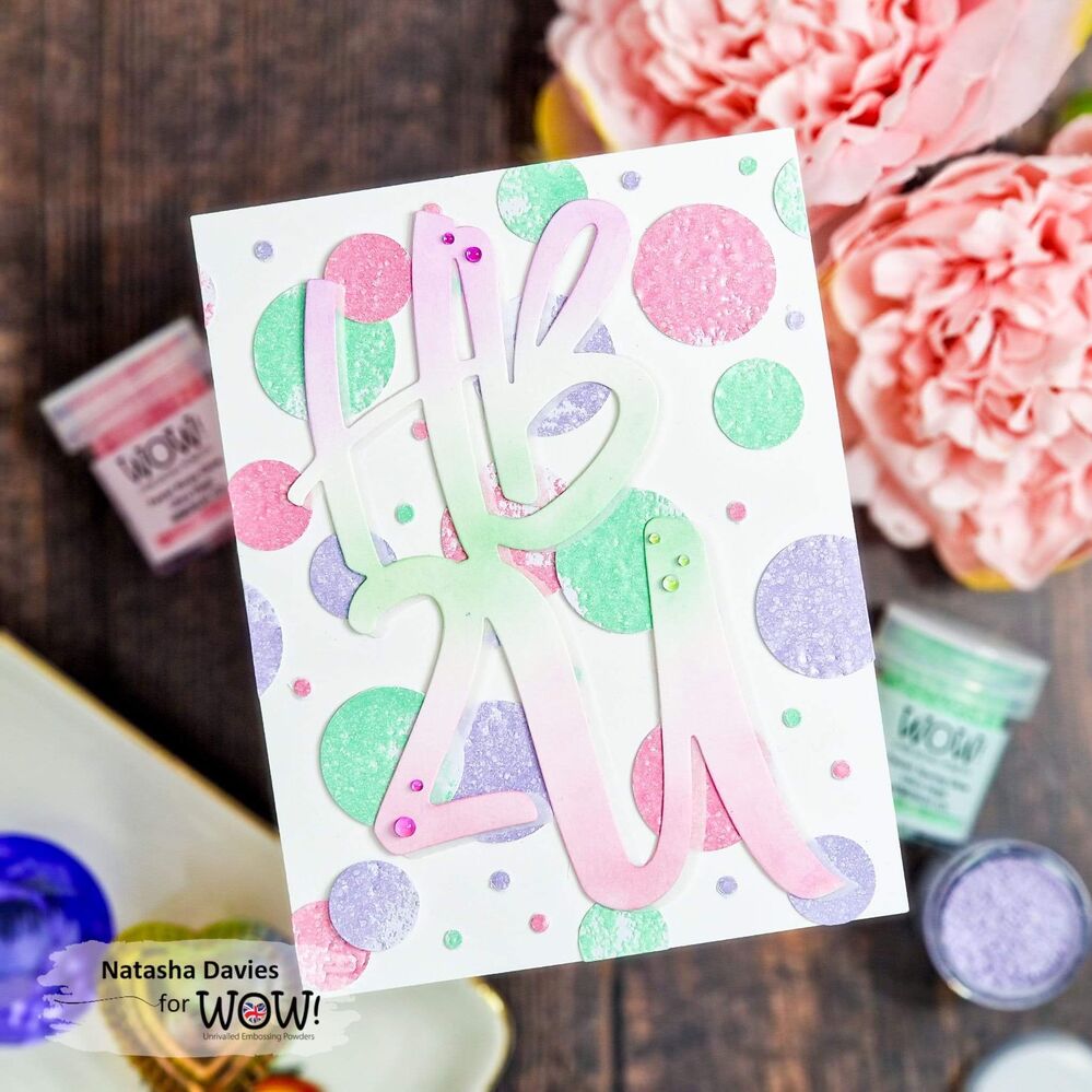 Wow! Embossing Powder Ultra High 15ml - Pastel Spring Glow