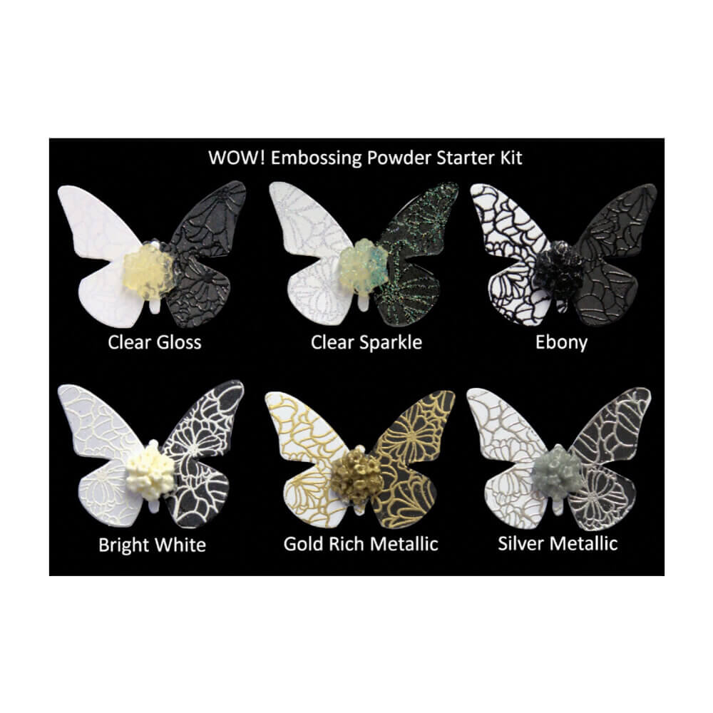 Wow! Trios Embossing Powder - Starter Kit