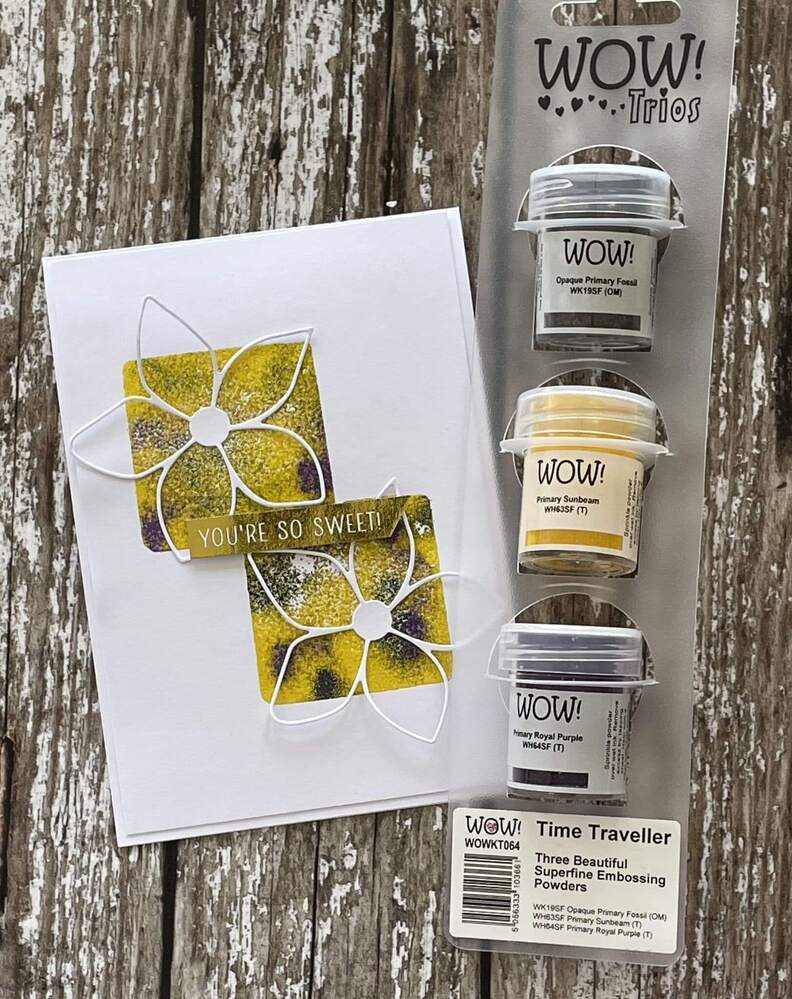 Wow! Trios Embossing Powder - Time Traveller