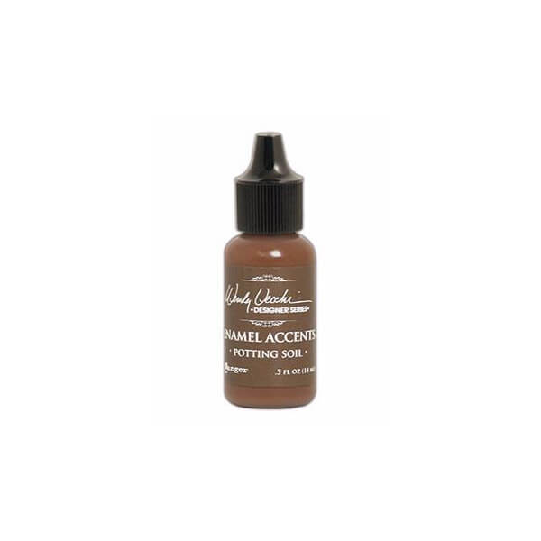 Wendy Vecchi Enamel Accent - Potting Soil (.5oz) WVE57963