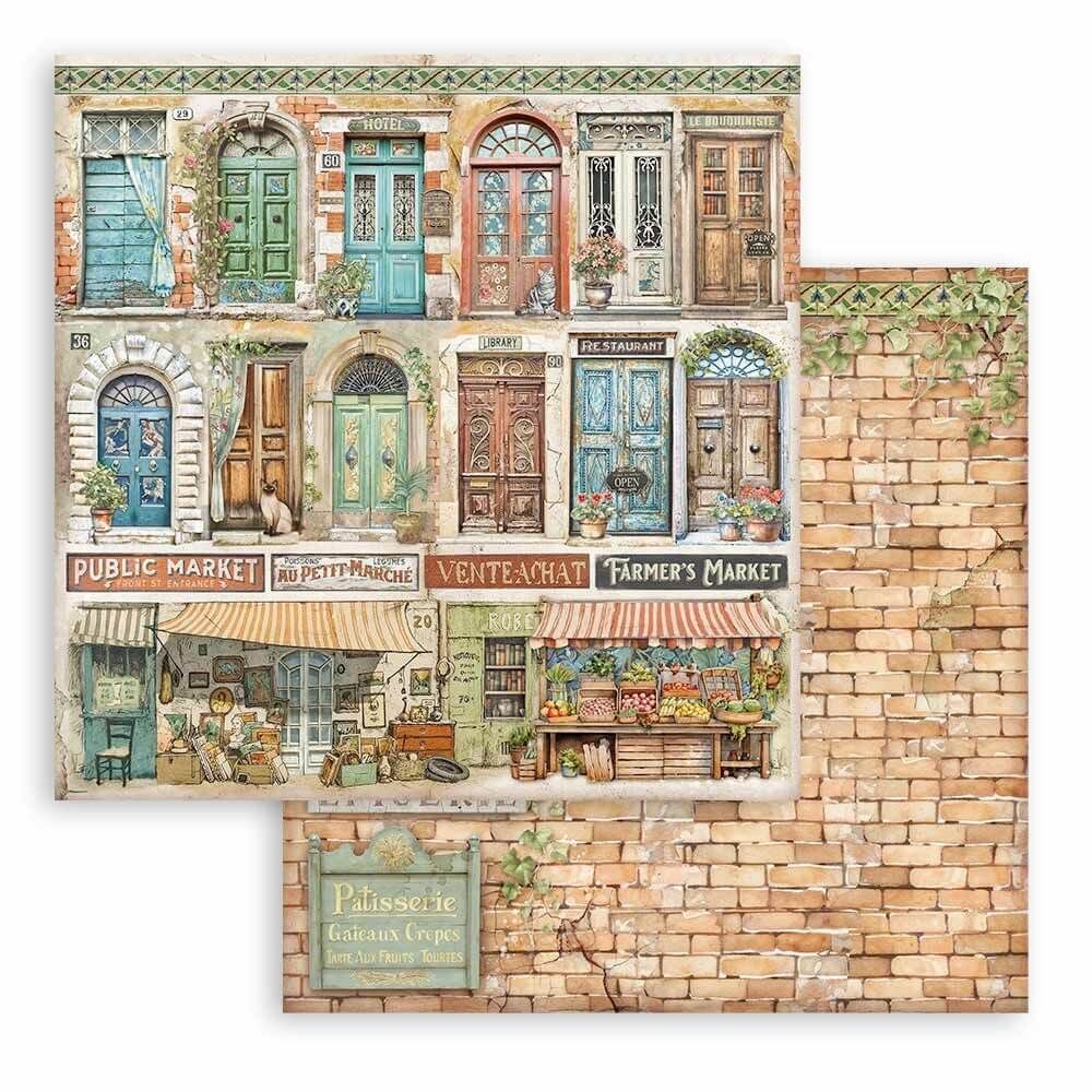 Stamperia Paper Pad, Die Cuts and Ephemera Bundle - A New Beginning ZBNL36