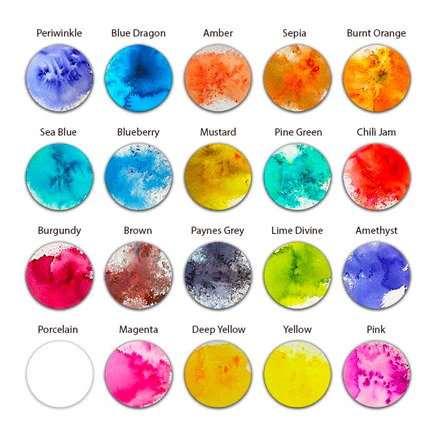 Lavinia Dinkles Ink Powder - Bundle 20 Colours