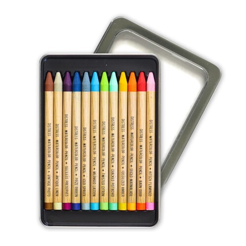 Lápices de acuarela Tim Holtz Distress 12/PK elige entre 6 juegos - Imagen 10 de 28