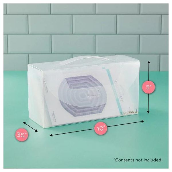 Fab File Storage Totally Tiffany - SLIMLINE STORAGE FAB FILE BOX (4