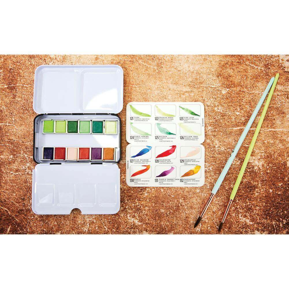 PRIMA Marketing Watercolour Confections - Watercolour Pan Set - 9 Sets Available - Picture 48 of 54