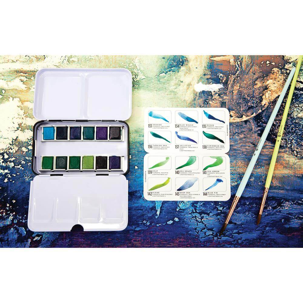 PRIMA Marketing Watercolour Confections - Watercolour Pan Set - 9 Sets Available - Picture 53 of 54