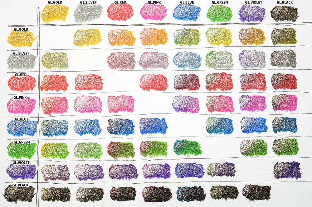 Zig Wink Of Stella Glitter Brush Marker II - Assorted Colours - Picture 10 of 66