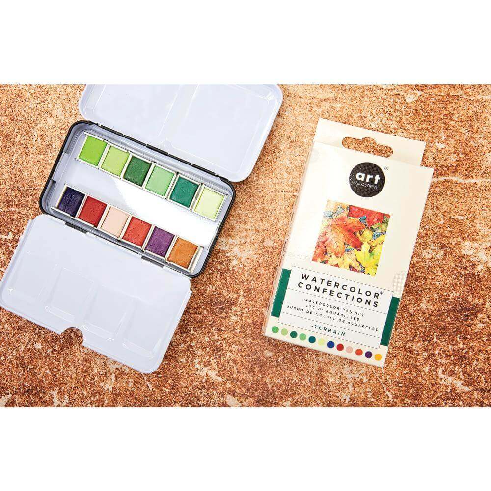 PRIMA Marketing Watercolour Confections - Watercolour Pan Set - 9 Sets Available - Picture 49 of 54