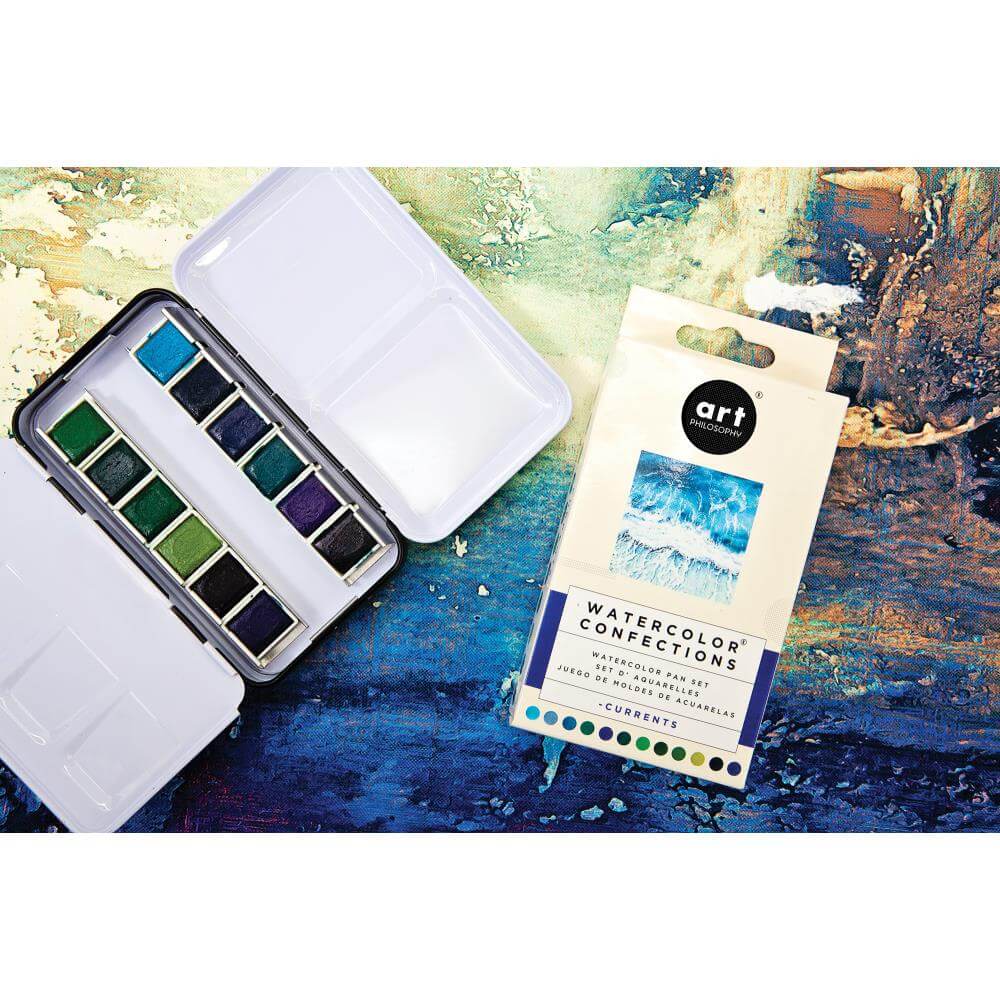 PRIMA Marketing Watercolour Confections - Watercolour Pan Set - 9 Sets Available - Picture 54 of 54