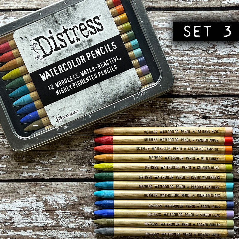 Lápices de acuarela Tim Holtz Distress 12/PK elige entre 6 juegos - Imagen 18 de 28