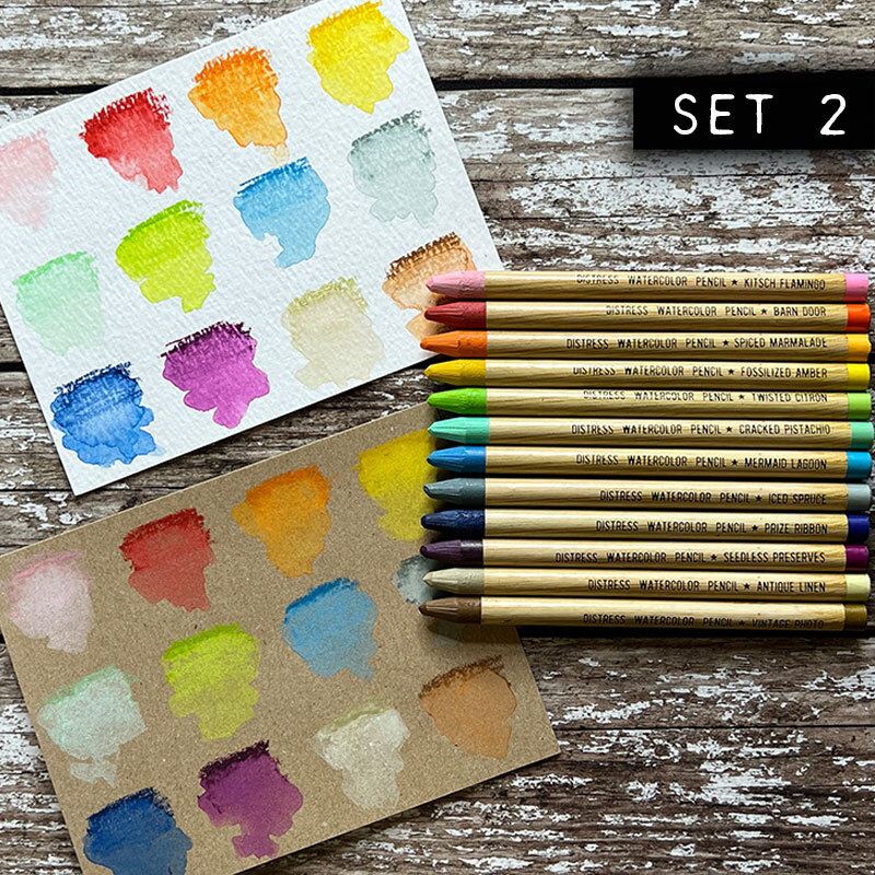 Lápices de acuarela Tim Holtz Distress 12/PK elige entre 6 juegos - Imagen 13 de 28