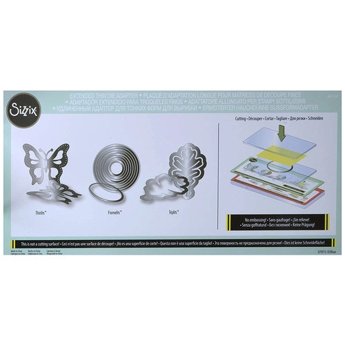 Sizzix Extended Thin Die Adapter 661154