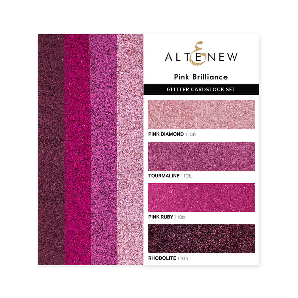 Altenew - Glitter Cardstock Set - Dazzling Diamond
