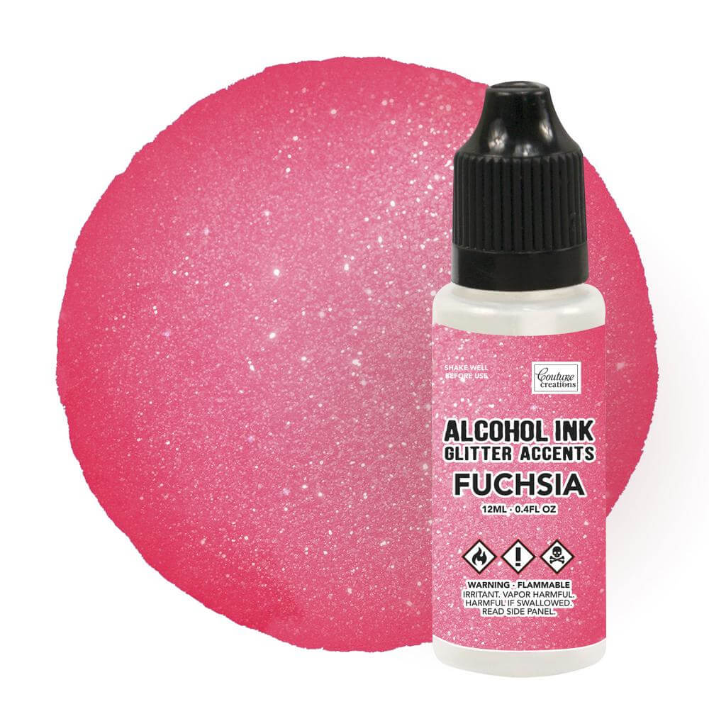 Couture Creations Alcohol Ink Glitter Accents 12 Ml Choose From 23 Colours Ebay