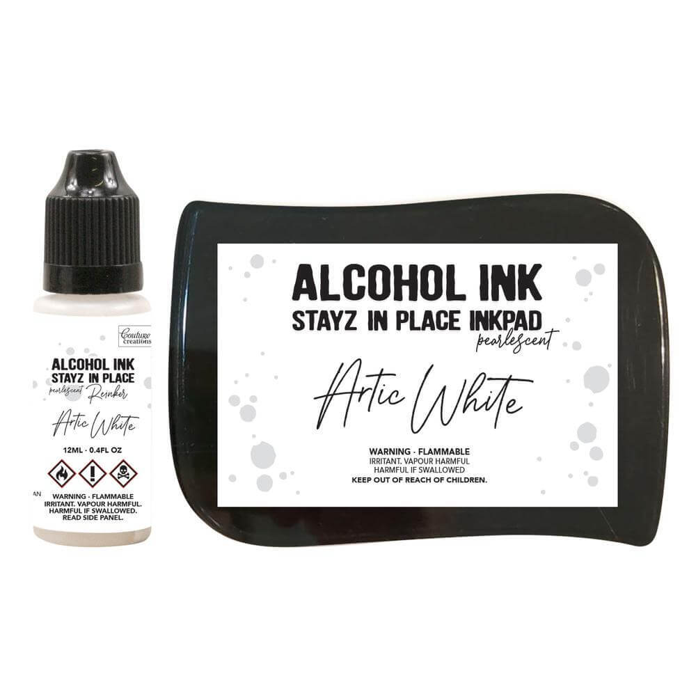 Couture Creations STAYZ IN PLACE Alcohol Ink Pad w/ 12ml Reinker (Choose Colour) - Foto 13 di 60