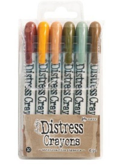 Ranger Tim Holtz Distress Crayons Set #10 