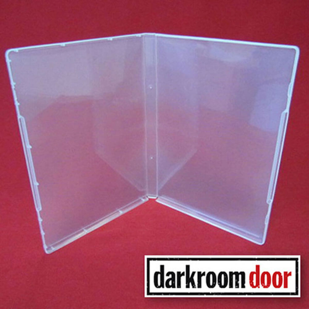 Clear Plastic RUBBER STAMP Storage DVD Case Crafties Co.