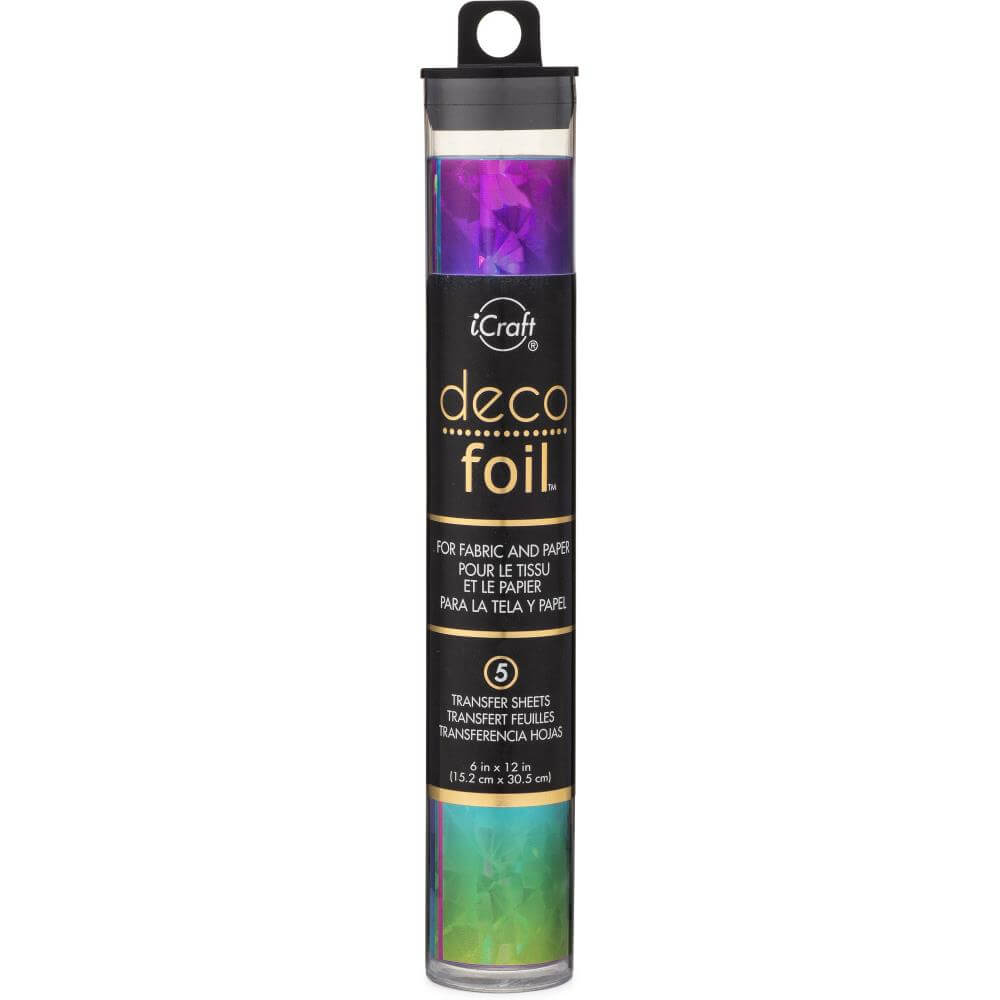 Deco Foil Stencil Pal 3.75X5.2 2/Pkg