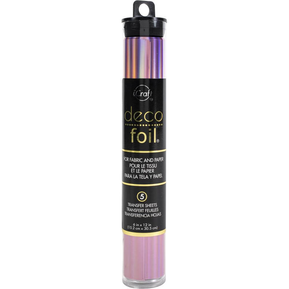 DECO FOIL Specialty Transfer Sheets 6"X12" 5/Pkg Toner Reactive Foils Thermoweb - Picture 23 of 27