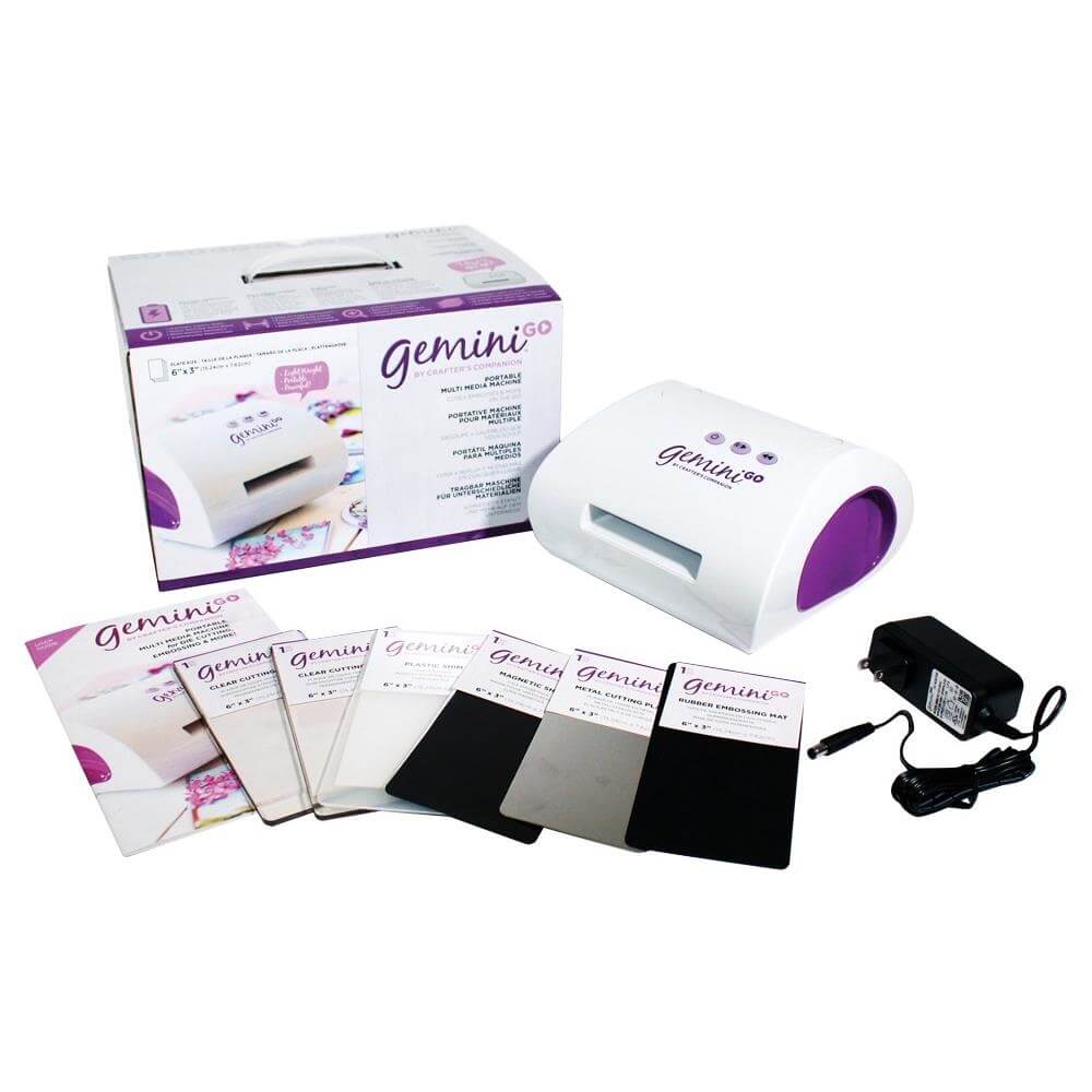 Gemini GO Electronic DieCutting Machine MINI Portable for Crafting