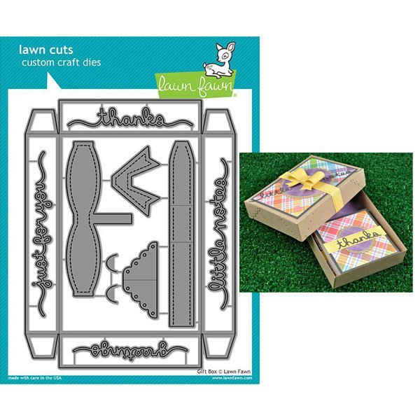 Lawn Cuts Custom Craft Die LF1485 Tiny Gift Box