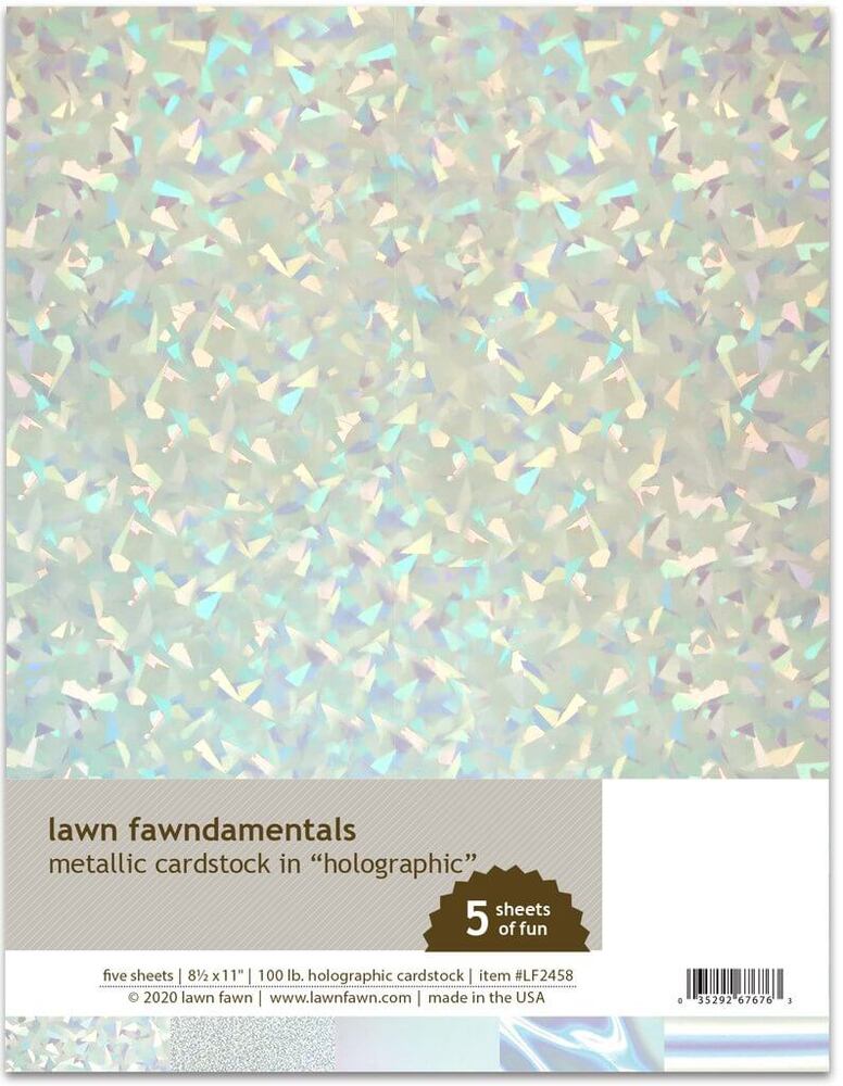 Lawn Fawn - Metallic Cardstock - Rose Gold