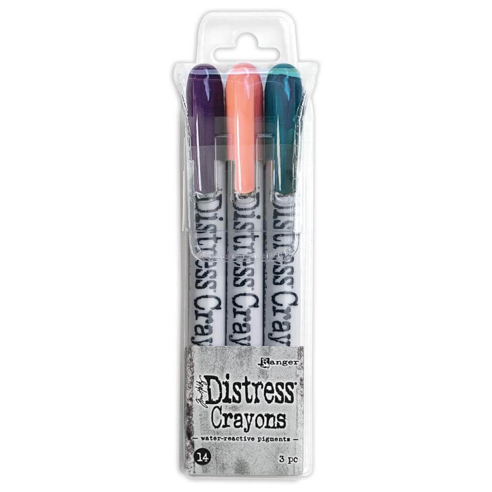PREORDER Tim Holtz Distress Crayon Set - Set #14 (3 pcs) TDBK82293