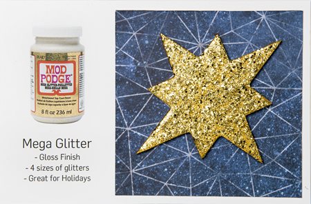 Mod Podge Mega Glitter-Gold