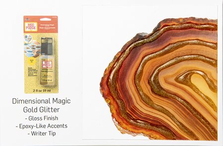 Mod Podge Dimensional Magic Gold-Glitter